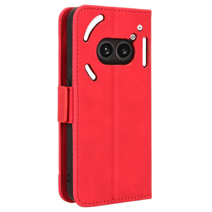 A-One Brand - Nothing Phone (2a) Plus/(2a) Plånboksfodral Läder - Röd