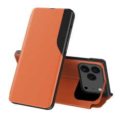Amorus - Amorus iPhone 17 Pro Mobilskal Folio Flip Stativ - Orange