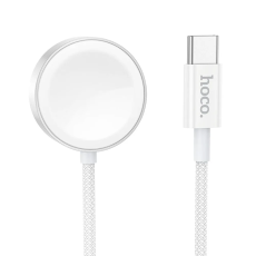 Hoco - Hoco Smartwatch UAB-C Kabel 2.5W - Vit