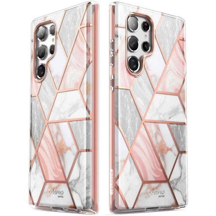UTGATT - SupCase Cosmo Skal Galaxy S22 Ultra - Marble