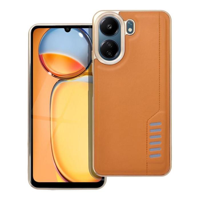 OEM - Xiaomi Redmi 13C/Poco C65 Mobilskal Milano - Brun