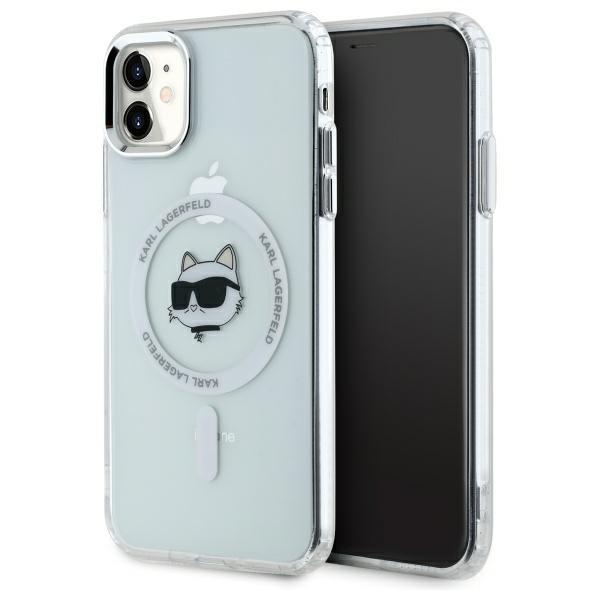 Karl Lagerfeld iPhone 11/XR Mobilskal MagSafe IML Choupette Head - Vit | 2353 | AlltMobil