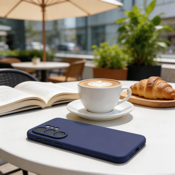 Tech-Protect - Tech-Protect Mobilskal För Galaxy S26 Ultra Magsafe Silikon - Cobalt Violet