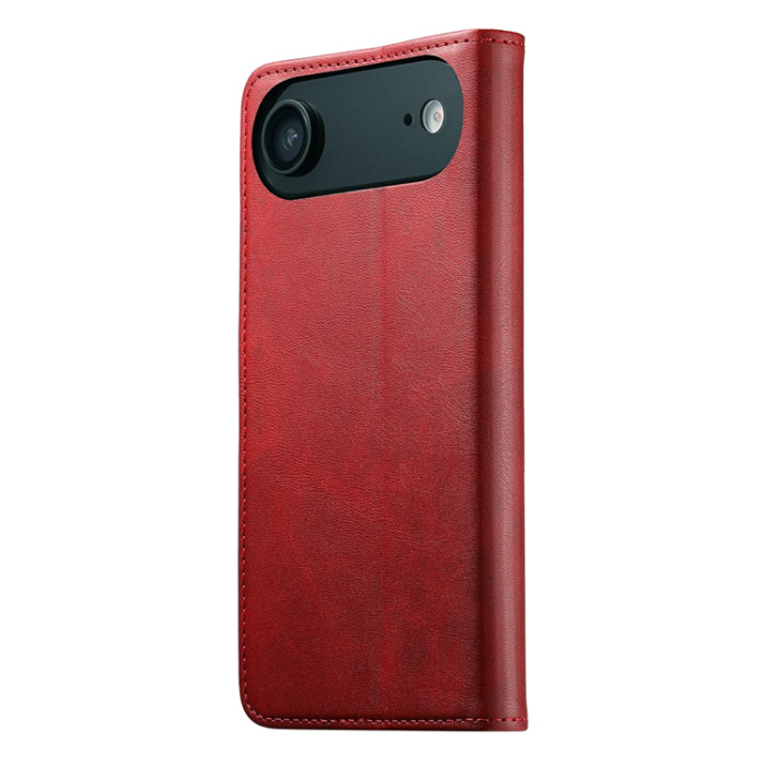 SUTENI - SUTENI iPhone 17 Air Plånboksfodral PU Läder - Röd