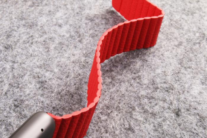 OEM - Magnetisk Watchband till Apple Watch 42mm - Röd