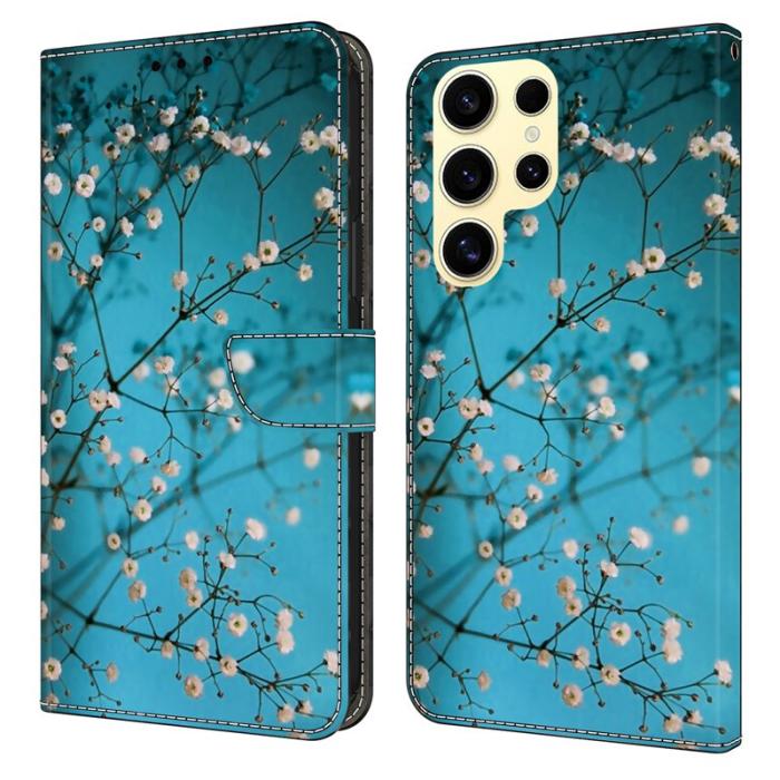 OEM - Mobilskal till Samsung Galaxy S26 Ultra TPU + KonstLäder - Blomgren