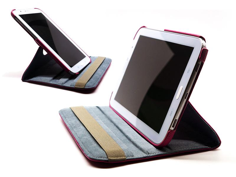 Redberry Rotating Fodral till Samsung Galaxy Note 8.0 N5100 (Magenta)