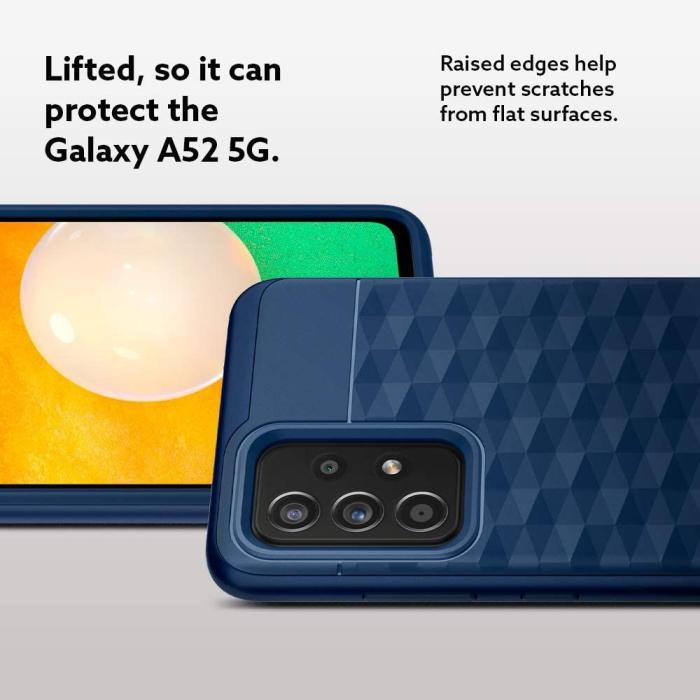 UTGATT5 - Caseology - Parallax Mobilskal Galaxy A52/A52S 5G - Classic Blå