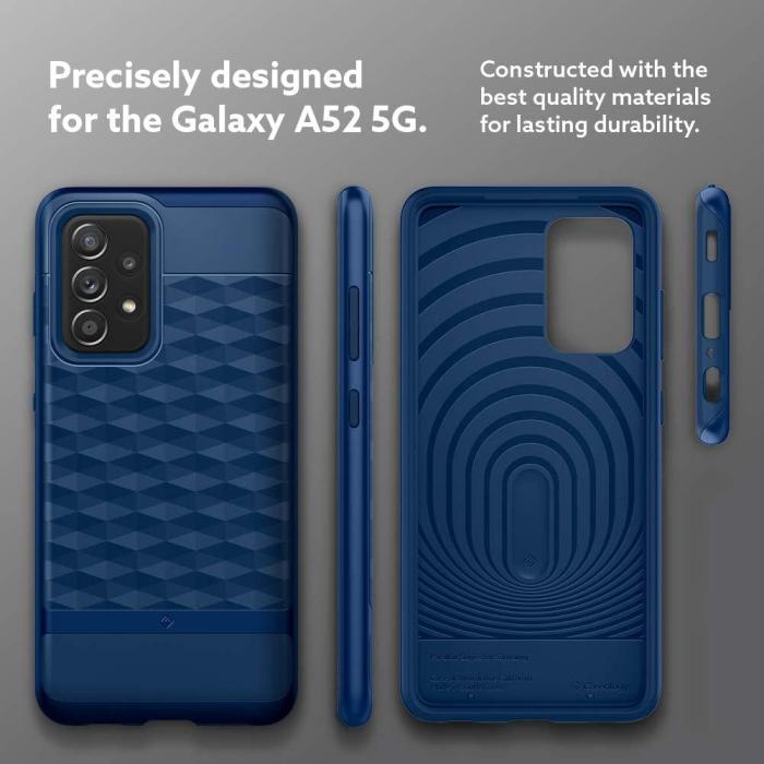 UTGATT5 - Caseology - Parallax Mobilskal Galaxy A52/A52S 5G - Classic Blå