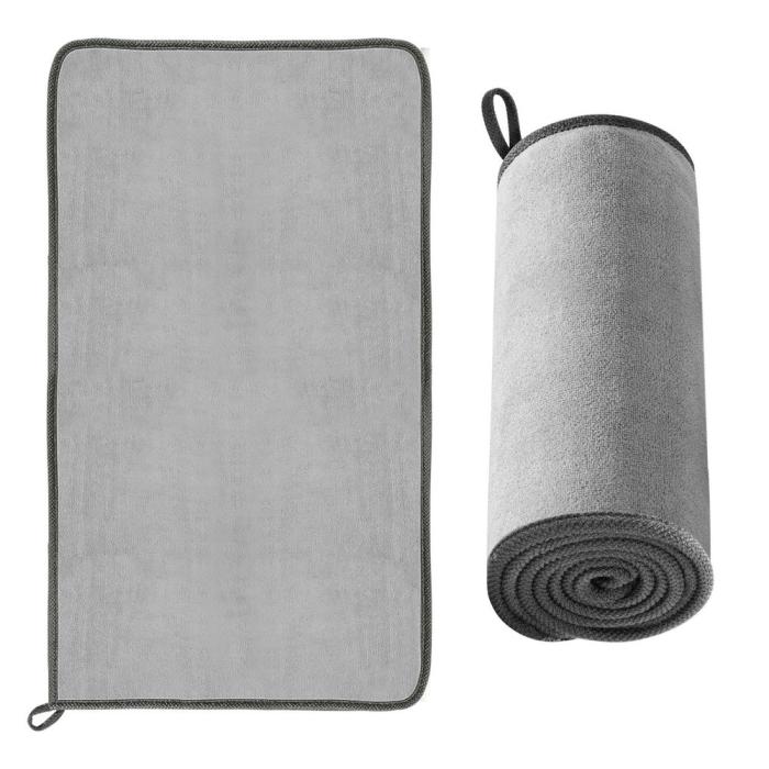 BASEUS - Baseus microfiber handduk för torrtvätt Bil 40 cm x 80 cm Grå