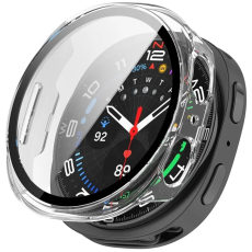 WANLONFENG - Wanlonfeng Galaxy Watch 8 (44mm) Skal PC-Ram - Transparent