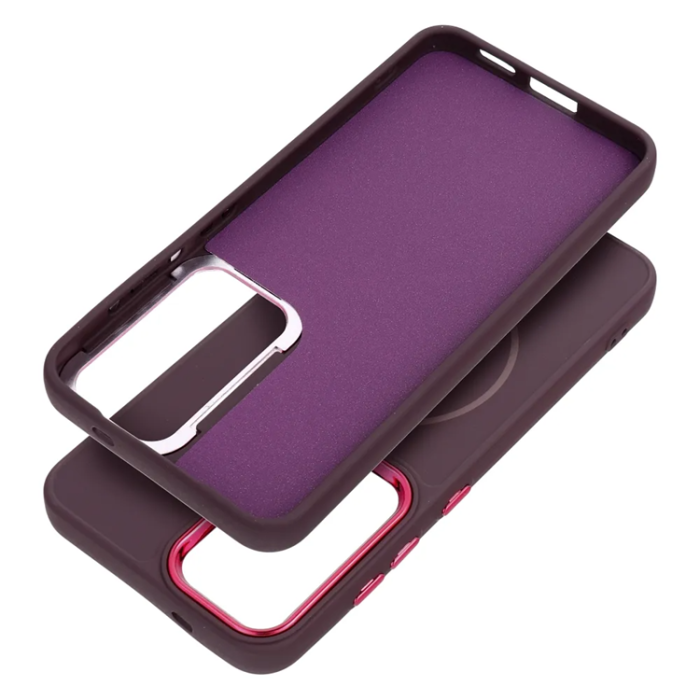 A-One Brand - Mobilskal För Galaxy S26 Ultra Magsafe Frame - Lila