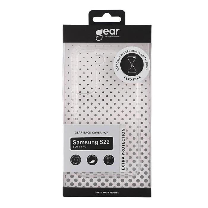 GEAR - GEAR TPU Mobilskal Samsung Galaxy S22 - Transparent