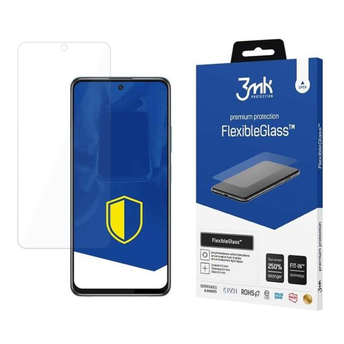 3MK - 3MK Xiaomi Redmi Note 11S/11T Hybrid Okrossbart Glas FlexibleGlass