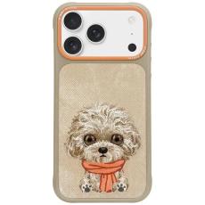 NIMMY - Nimmy iPhone 17 Mobilskal Big Eyed Pet 2.0 Dog - Beige