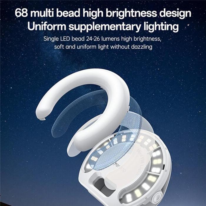 Yesido - YESIDO Selfie-Ringlampa med Mobilklämma och LED-Belysning DH13
