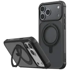 Araree - Araree iPhone 17 Pro Max Mobilskal MagSafe Duple M Stand - Svart