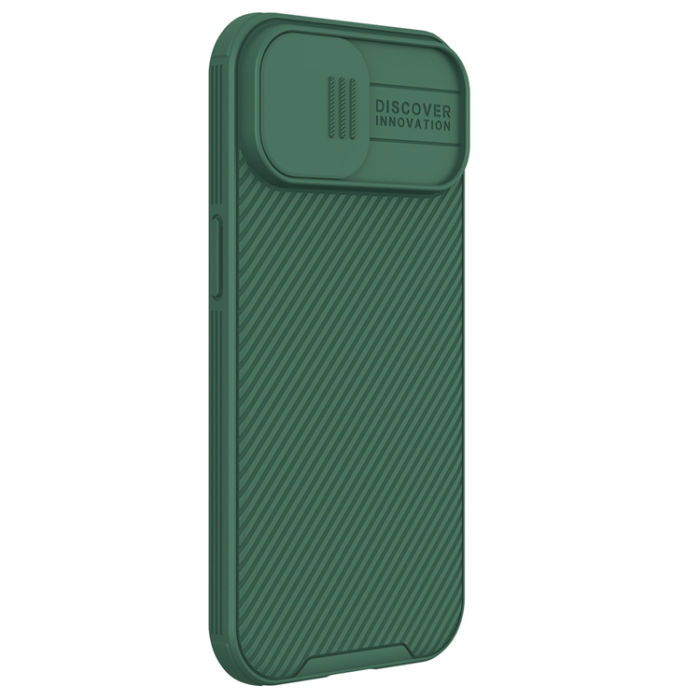 Nillkin - Nillkin iPhone 15 Plus Mobilskal CamShield Pro Magnetic - Grön