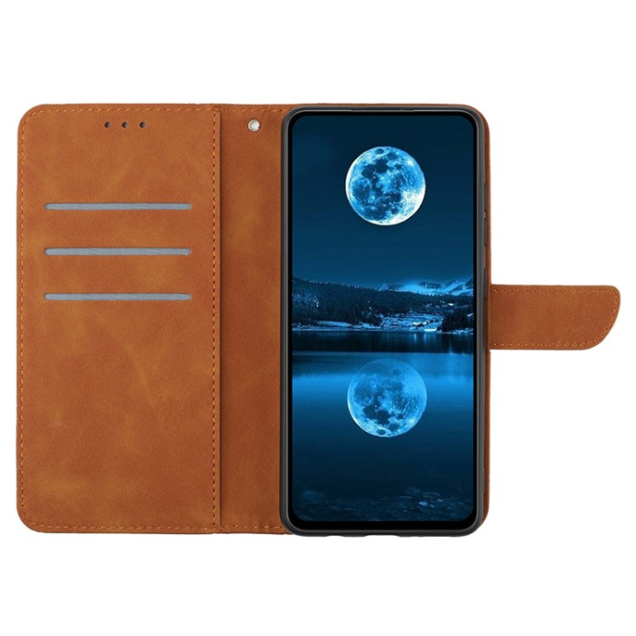 A-One Brand - Sony Xperia 1 VII Plånboksfodral Skin Touch Lines Imprinted