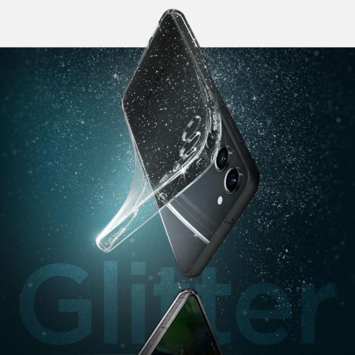 Spigen - Spigen Galaxy S23 Skal Liquid Crystal - Glitter
