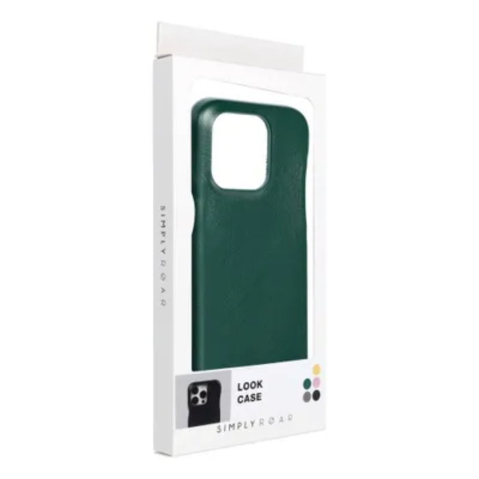 OEM - iPhone 12 Mobilskal Roar Look - Grön