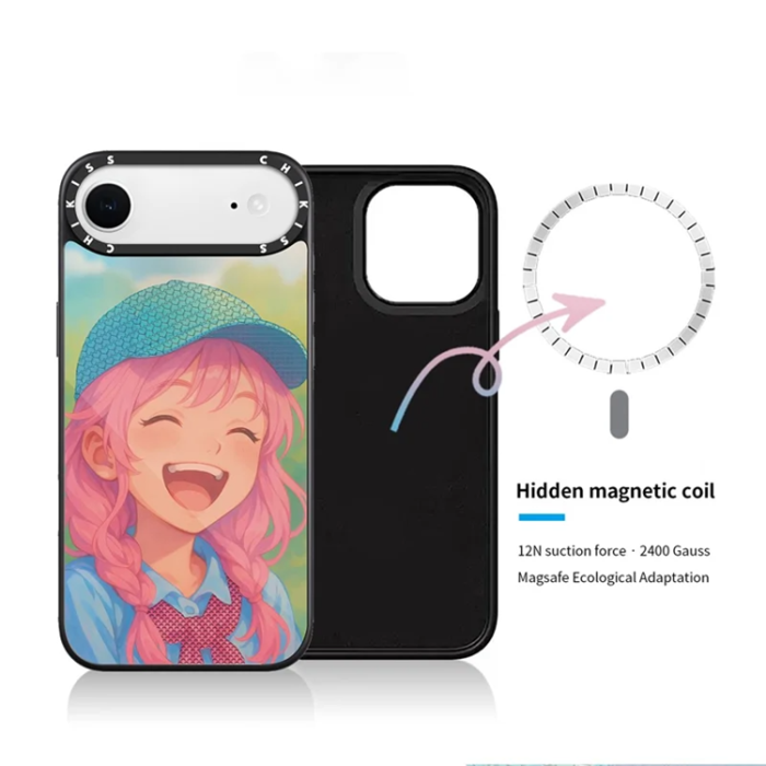 A-One Brand - iPhone 17 Air Mobilskal MagSafe Aluminium Silikon