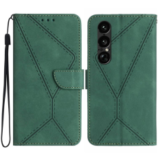 A-One Brand - Sony Xperia 1 VII Plånboksfodral Skin Touch Lines Imprinted