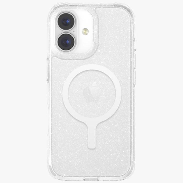 UNIQ - UNIQ iPhone 17 Mobilskal MagSafe Lifepro Xtreme - Clear/Glitter