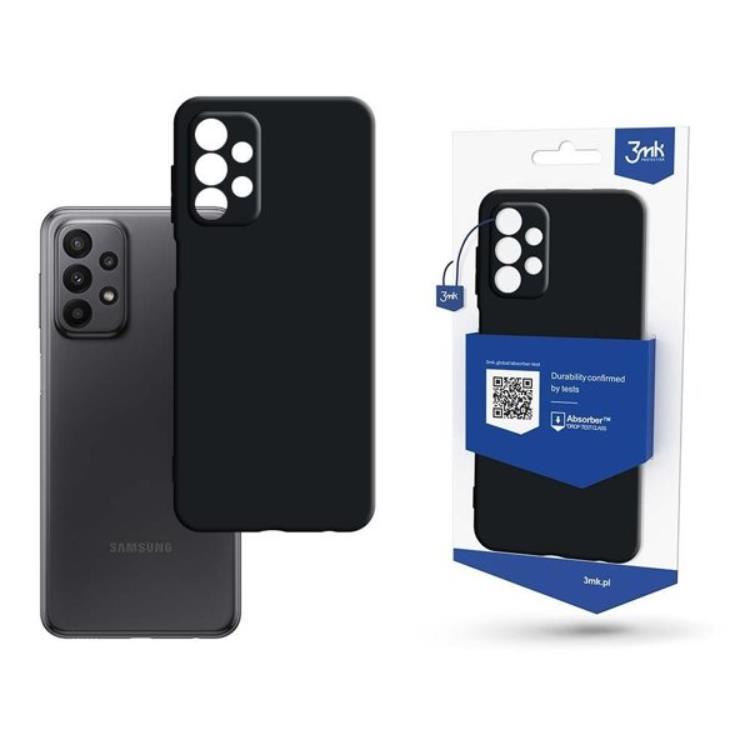 3MK Galaxy A23 4G Skal Matt - Svart | 2353 | AlltMobil