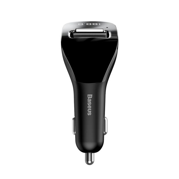 UTGATT1 - BASEUS Transmiter FM Bluetooth MP3 + Billaddare 15W - Svart