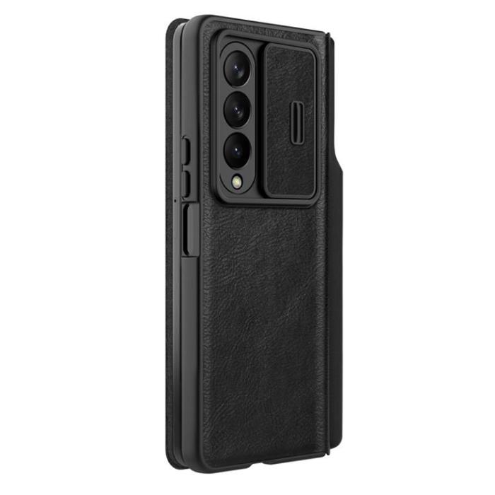 Nillkin - Nillkin Galaxy Z Fold 4 Fodral Qin Pro - Svart