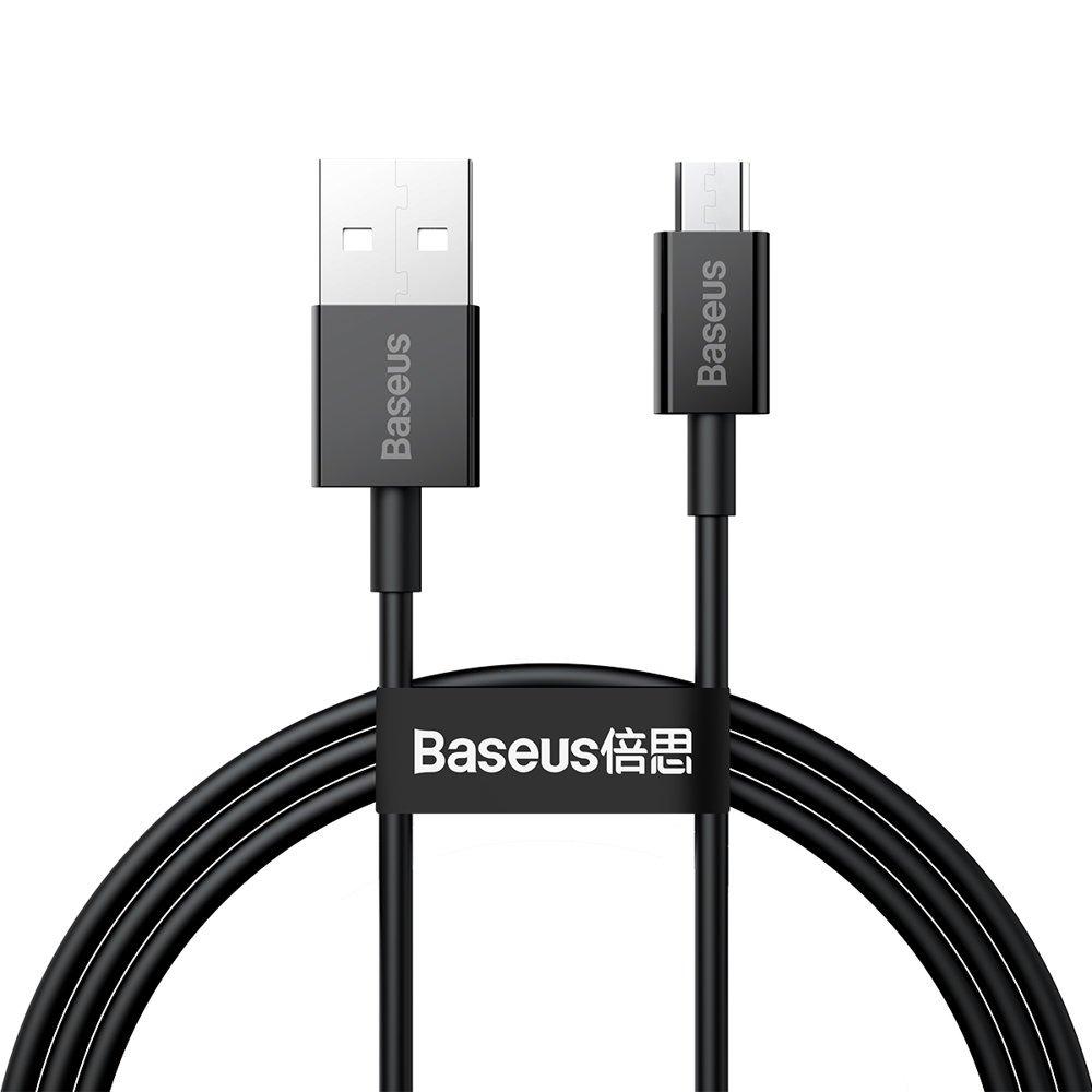 Baseus Superior Kabel Micro USB 2A 1m - Svart | 3541 | AlltMobil