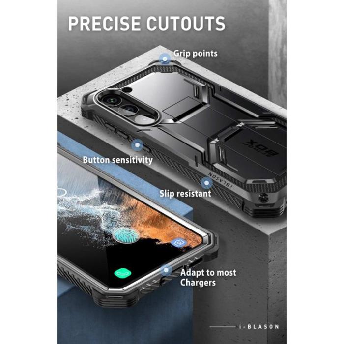 UTGATT - Supcase Galaxy S23 Plus Skal 2-Set IBLSN Armorbox - Svart
