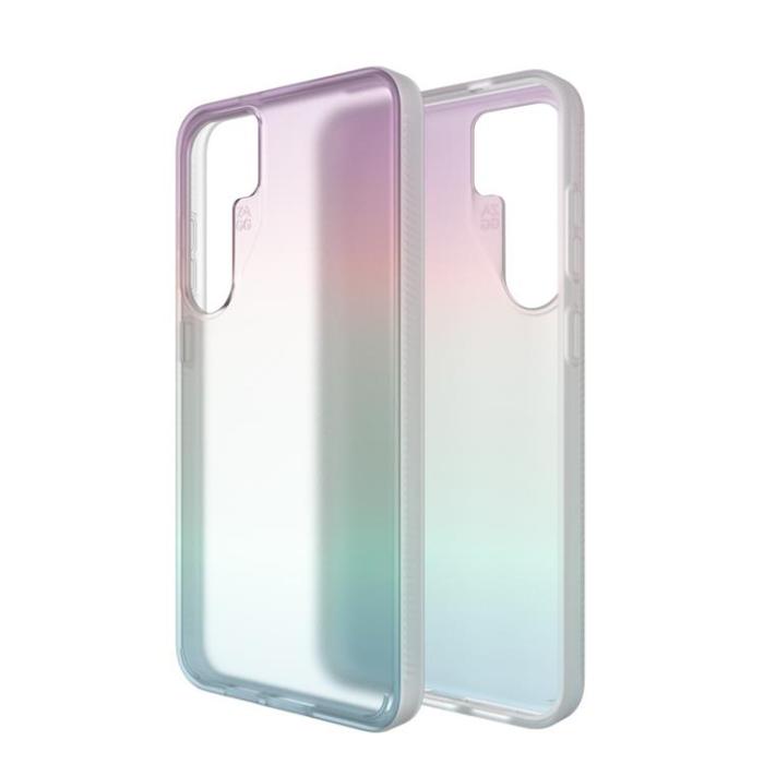 Zagg - ZAGG Galaxy S24 Plus Mobilskal Milan - Grön/ Iridescent