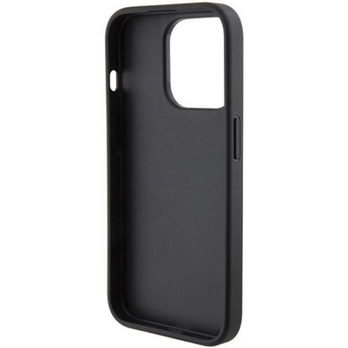 KARL LAGERFELD - KARL LAGERFELD iPhone 15 Pro Mobilskal Quilted K Pattern - Svart