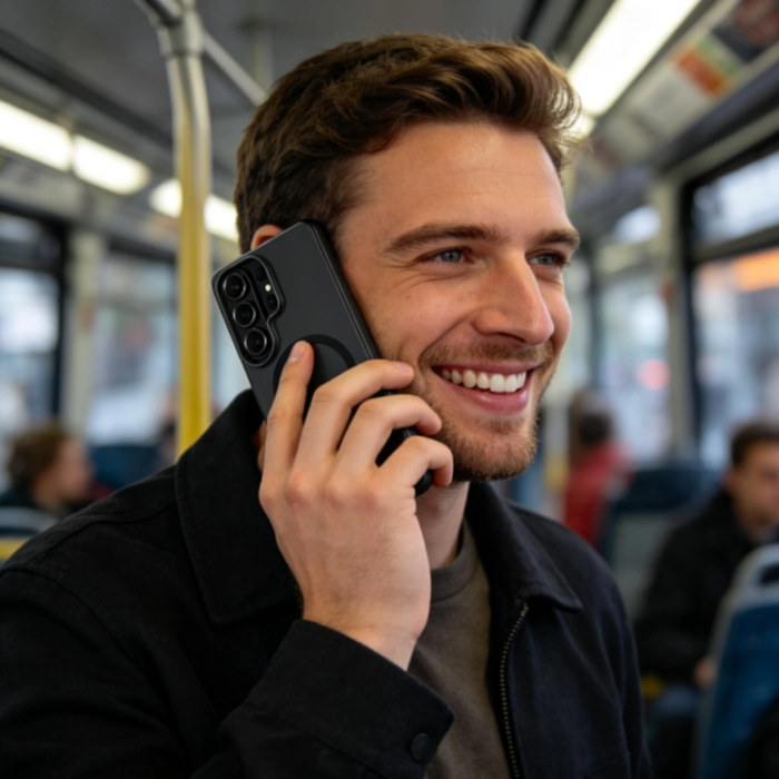 Tech-Protect - Tech-Protect Mobilskal För Galaxy S26 Ultra Magsafe Magslim - Matt Svart