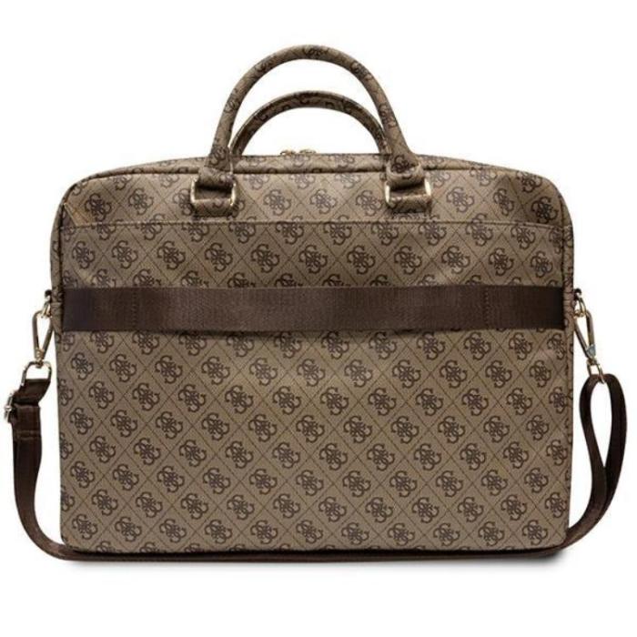 Guess - Guess Datorfodral 16'' Printed Stripes - Brun