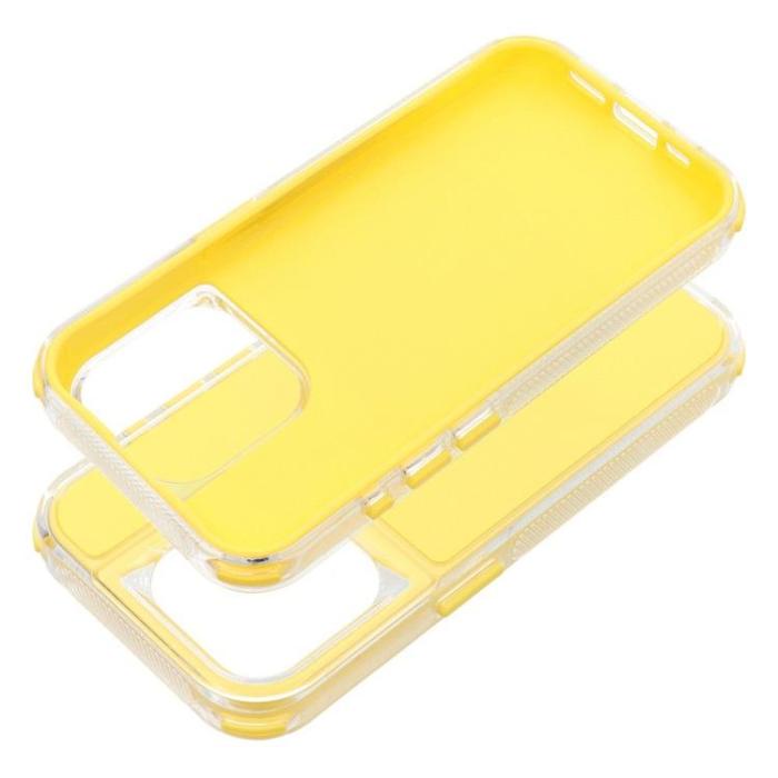 OEM - iPhone 15 Pro Mobilskal Matrix - Gul