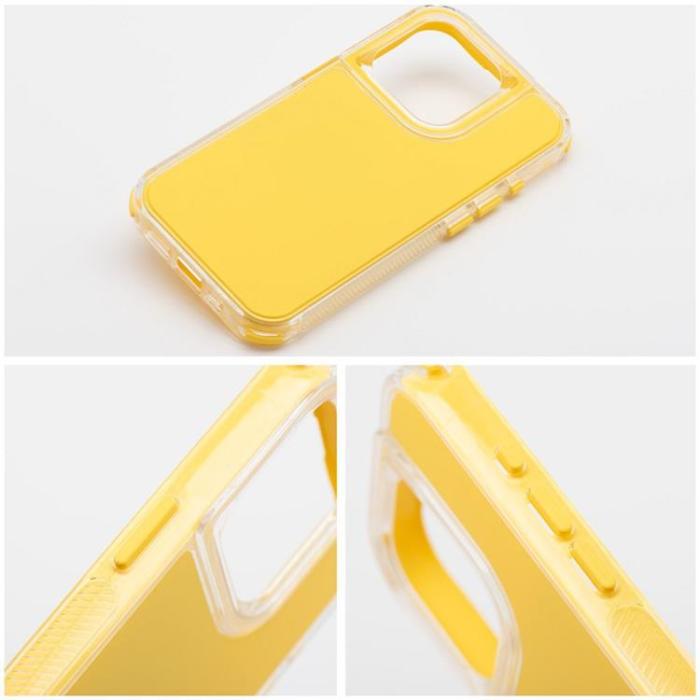 OEM - iPhone 15 Pro Mobilskal Matrix - Gul