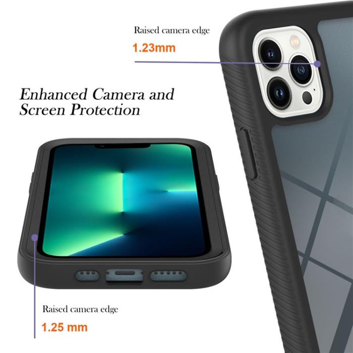 OEM - iPhone 15 Pro Mobilskal YB PC Anti-Drop - Svart