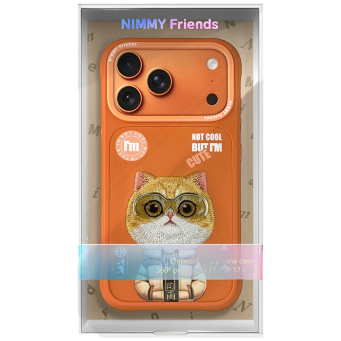 NIMMY - Nimmy iPhone 17 Pro Mobilskal Cool&Cute 2.0 Cat