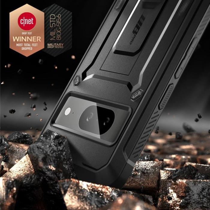 SupCase - Supcase Google Pixel 8 Mobilskal Unicorn Beetle Pro - Svart