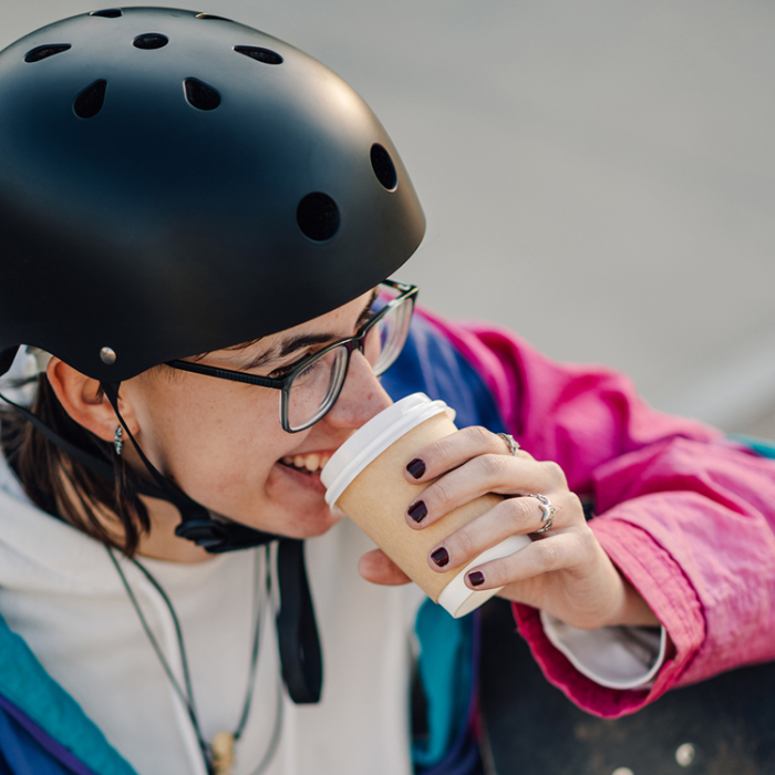 Wozinsky - Wozinsky Lätt BMX / Sparkcykelhjälm S - Svart
