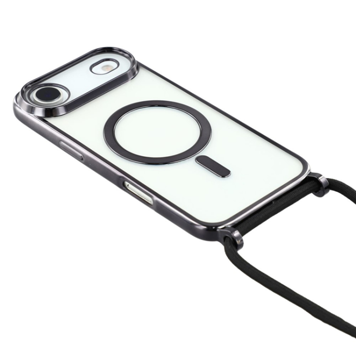 A-One Brand - iPhone Air Mobilskal MagSafe Electroplating Edge TPU - Svart