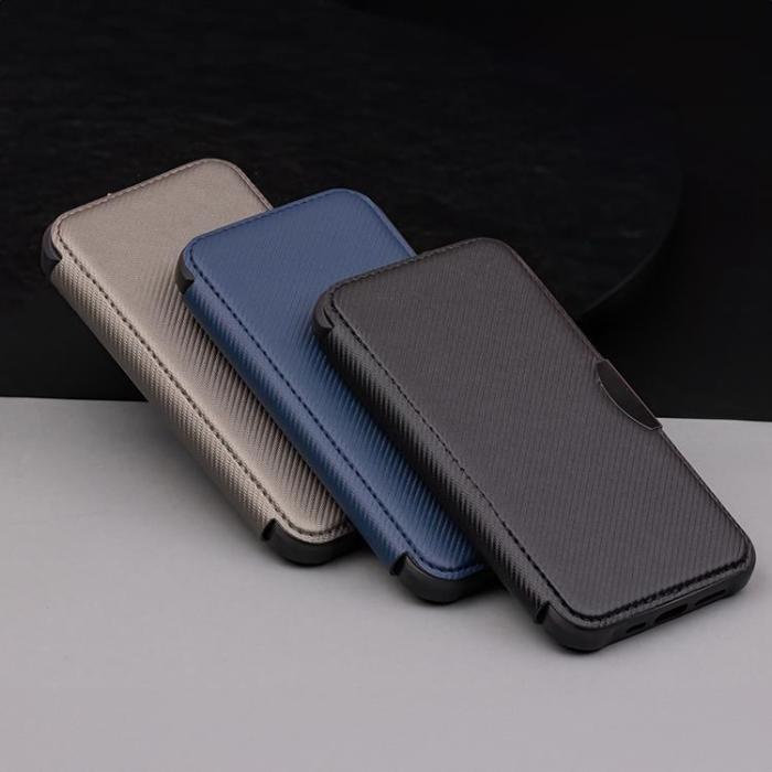 OEM - Xiaomi Redmi 13C 4G Plånboksfodral Smart Carbon - Svart