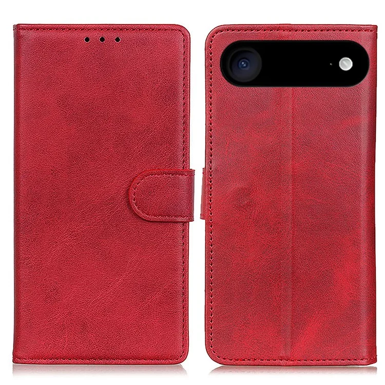 iPhone Air Plånboksfodral Cowhide Texture - Röd | 2353 | AlltMobil