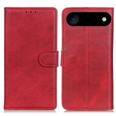 A-One Brand - iPhone 17 Air Plånboksfodral Cowhide Texture - Röd