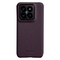 Melkco - MELKCO Xiaomi 14 Pl&aring;nboksfodral &Auml;kta L&auml;der PC - Lila