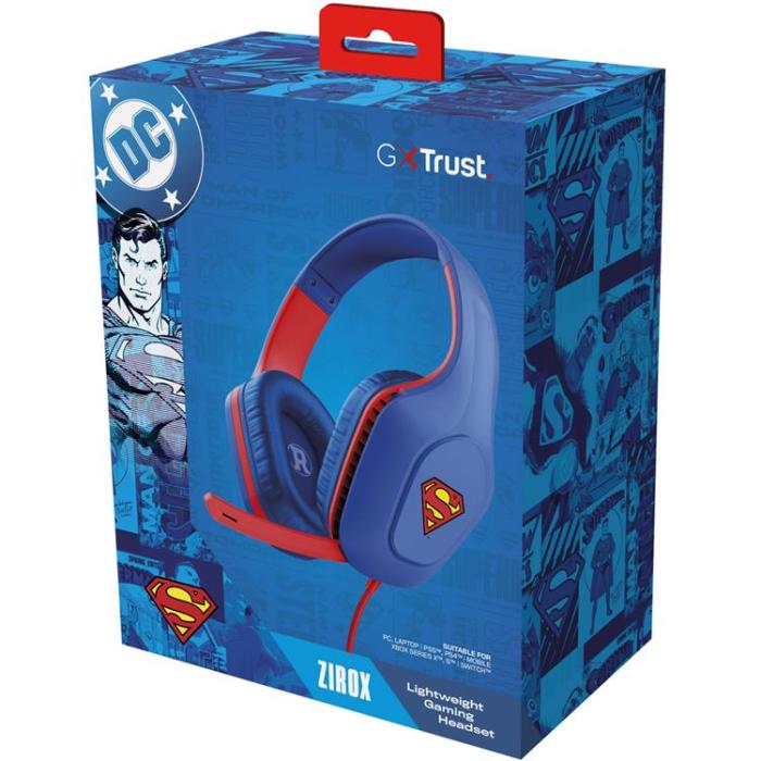Trust - Trust GXT 416SM Zirox Gamingheadset Superman