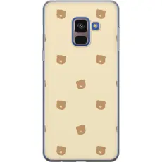 Gustaf - Mobilskal till Samsung Galaxy A8 (2018) med Bj&ouml;rnm&ouml;nster